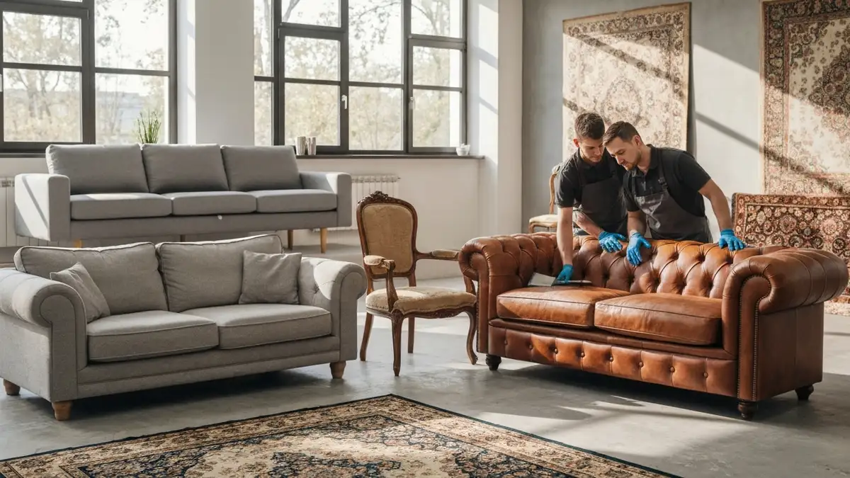 Pranie foteli i krzeseł tapicerowanych w Olsztynie