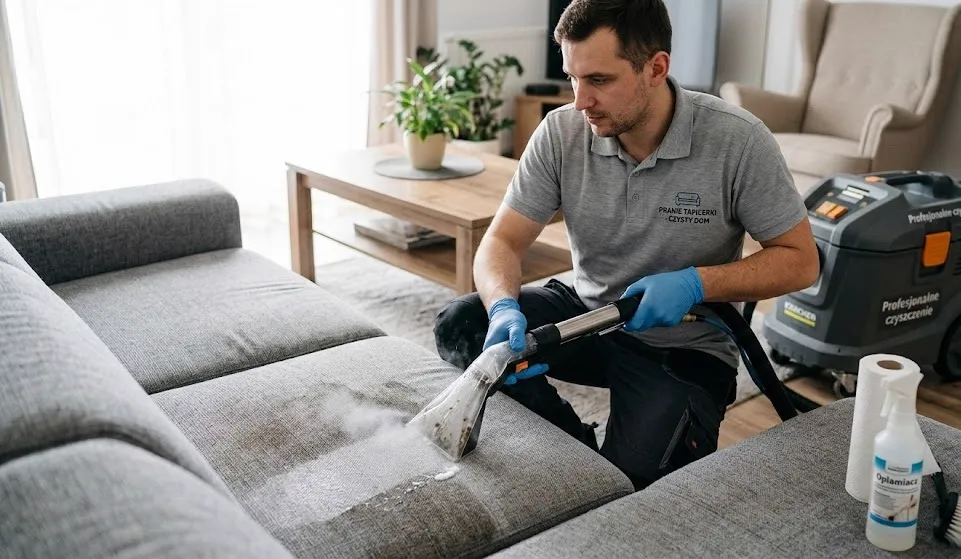 Profesjonalne pranie tapicerki meblowej w Olsztynie